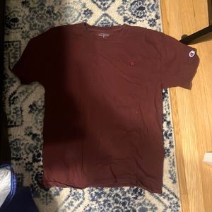 red champion shirt size m